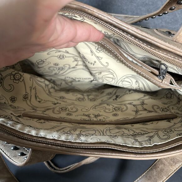 Montana West Purse Concealed Carry Fringe Western Aztec Shoulder Hand Bag - Picture 9 of 9